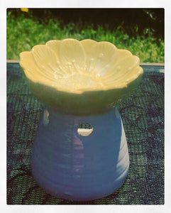 Tea light warmer, wax melt warmer, ceramic oil warmer