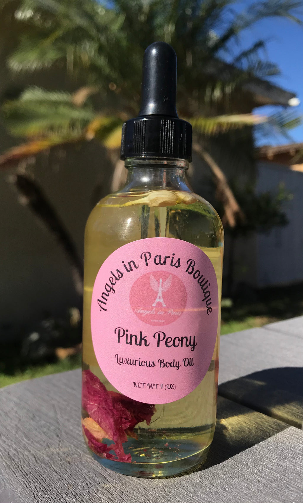 Pink Peony Luxurious Body Oil (4 OZ)
