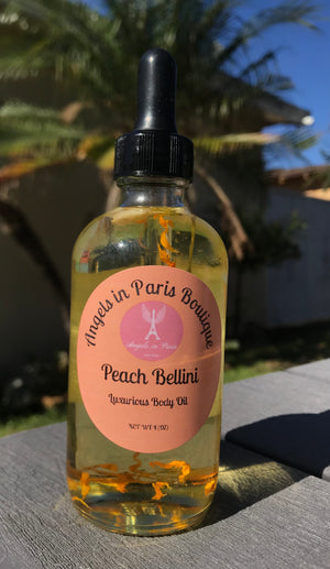 Peach Bellini Luxurious Body Oil (4 OZ)